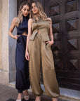 Pantalone satinato Vert