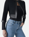 Giacca Corta In Pelle Selene