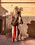 Pantalone Palazzo Onde Burro