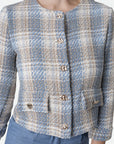 Giacca Corta In Tweed Janero