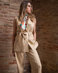 Foulard Fantasia Floreale Made in Italy